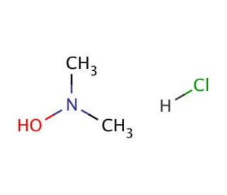 N,N-Dimethylhydroxylamine hydrochloride (CAS 16645-06-0) - chemical structure image