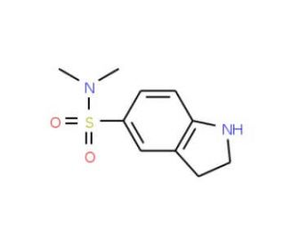 N,N-Dimethylindoline-5-sulfonamide (CAS 99169-99-0) - chemical structure image