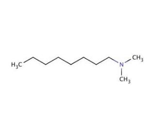 N,N-Dimethyloctylamine (CAS 7378-99-6) - chemical structure image