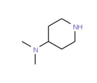 N,N-dimethylpiperidin-4-amine (CAS 50533-97-6) - chemical structure image
