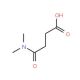N,N-Dimethylsuccinamic acid (CAS 2564-95-6) - chemical structure image