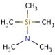 N,N-Dimethyltrimethylsilylamine (CAS 2083-91-2) - chemical structure image