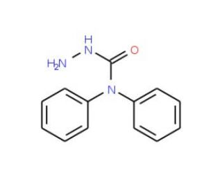 N,N-Diphenylhydrazinecarboxamide (CAS 603-51-0) - chemical structure image