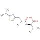 N-[[N-Methyl-N-[(2-isopropyl]-4-thiazolyl)methyl)amino]carbonyl-L-valine Carboxylic Acid (CAS 154212-61-0) - chemical structu
