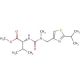 N-[[N-Methyl-N-[(2-isopropyl]-4-thiazolyl)methyl)amino]carbonyl-L-valine Methyl Ester - chemical structure image