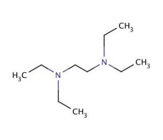 N,N,N&prime;,N&prime;-Tetraethylethylenediamine (CAS 150-77-6) - chemical structure image