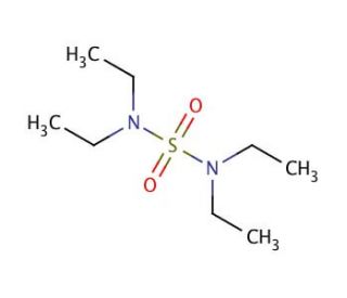 N,N,N&prime;,N&prime;-Tetraethylsulfamide (CAS 2832-49-7) - chemical structure image