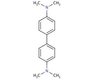N,N,N&prime;,N&prime;-Tetramethylbenzidine (CAS 366-29-0) - chemical structure image