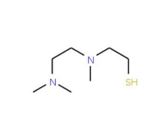 N,N,N&prime;-Trimethyl-N&prime;-thioethylethylene Diamine (CAS 97816-89-2) - chemical structure image
