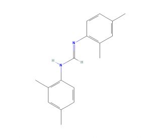 N,N&prime;-Bis(2,4-xylyl)formamidine (CAS 16596-04-6) - chemical structure image