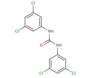 N,N&prime;-bis(3,5-dichlorophenyl)urea (CAS 73439-19-7) - chemical structure image