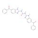 N,N′-Bis(6-benzoyl-1H-benimidazol-2-yl)-urea (CAS 129165-82-8) - chemical structure image
