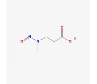 N-Nitroso-N-methyl-3-aminopropionic Acid (CAS 10478-42-9) - chemical structure image