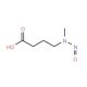 N-Nitroso-N-methyl-4-aminobutyric Acid (CAS 61445-55-4) - chemical structure image