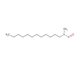 N-Nitroso-N-methyl-N-dodecylamine (CAS 55090-44-3) - chemical structure image