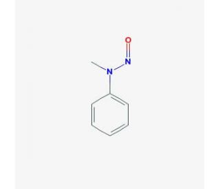 N-Nitroso-N-methylaniline (CAS 614-00-6) - chemical structure image