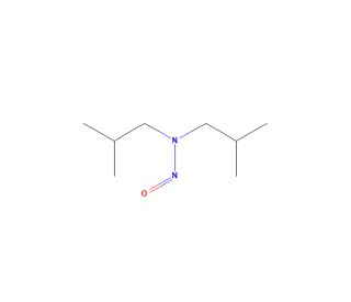 N-Nitrosodiisobutylamine (CAS 997-95-5) - chemical structure image