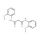 N,N′-Bis-(2-methoxy-phenyl)-malonamide (CAS 7056-72-6) - chemical structure image