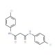 N,N′-Bis-(4-chloro-phenyl)-malonamide (CAS 17722-20-2) - chemical structure image