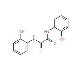 N,N&prime;-bis(2-hydroxyphenyl)ethanediamide (CAS 19532-73-1) - chemical structure image