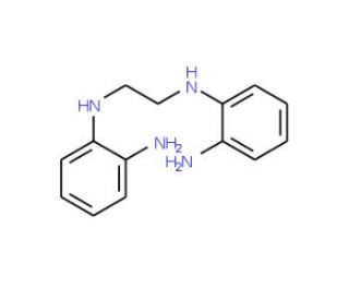 N,N&prime;-Bis(2&prime;-aminophenyl)ethylene diamine (CAS 16825-43-7) - chemical structure image