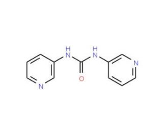 N,N&prime;-Bis(3-pyridyl)urea (CAS 39642-60-9) - chemical structure image