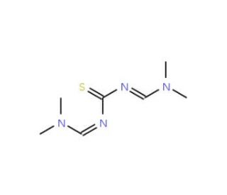N,N&prime;-Bis[(dimethylamino)methylene]thiourea (CAS 121876-98-0) - chemical structure image