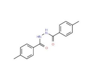 N,N&prime;-Bis(p-toluoyl)hydrazine (CAS 1530-73-0) - chemical structure image