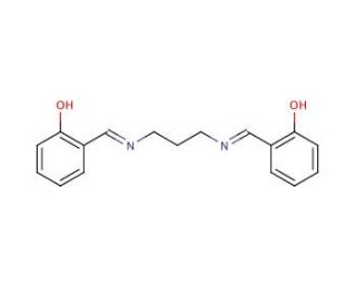 N,N&prime;-Bis(salicylidene)-1,3-propanediamine (CAS 120-70-7) - chemical structure image