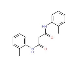 N,N&prime;-Di-o-tolyl-malonamide (CAS 10378-79-7) - chemical structure image