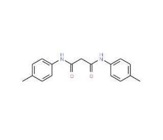 N,N&prime;-Di-p-tolyl-malonamide (CAS 5469-94-3) - chemical structure image