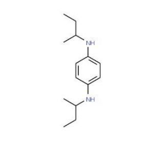 N,N&prime;-Di-sec-butyl-p-phenylenediamine (CAS 101-96-2) - chemical structure image