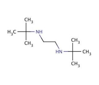 N,N&prime;-Di-tert-butylethylenediamine (CAS 4062-60-6) - chemical structure image