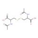 N,N′-Diacetyl-L-cystine (CAS 5545-17-5) - chemical structure image