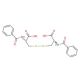 N,N′-Dibenzoyl-L-cystine (CAS 25129-20-8) - chemical structure image