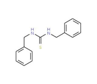 N,N&prime;-Dibenzylthiourea (CAS 1424-14-2) - chemical structure image