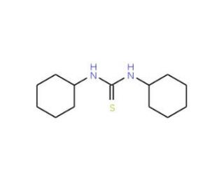 N,N&prime;-Dicyclohexylthiourea (CAS 1212-29-9) - chemical structure image