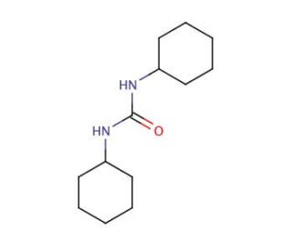 N,N&prime;-Dicyclohexylurea (CAS 2387-23-7) - chemical structure image