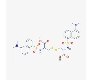 N,N&prime;-Didansyl-L-cystine (CAS 18468-46-7) - chemical structure image
