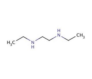 N,N&prime;-Diethylethylenediamine (CAS 111-74-0) - chemical structure image