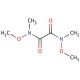N,N′-Dimethoxy-N,N′-dimethyloxamide (CAS 106675-70-1) - chemical structure image
