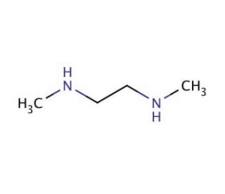 N,N&prime;-Dimethylenediamine (CAS 110-70-3) - chemical structure image