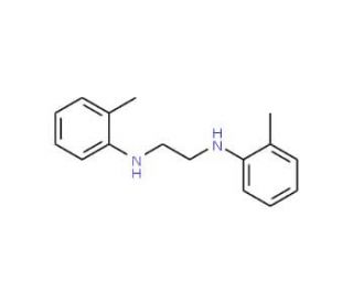 N,N&prime;-Di(o-tolyl)ethylenediamine (CAS 94-92-8) - chemical structure image