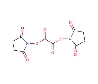 N,N&prime;-Disuccinimidyl oxalate (CAS 57296-03-4) - chemical structure image