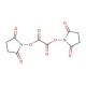 N,N′-Disuccinimidyl oxalate (CAS 57296-03-4) - chemical structure image
