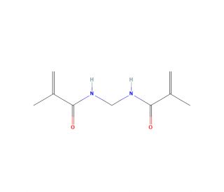 N,N&prime;-Methylenebismethacrylamide - chemical structure image
