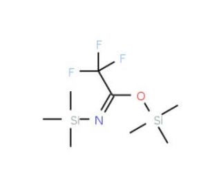 N,O-Bis(trimethylsilyl)trifluoroacetamide with trimethylchlorosilane (CAS 25561-30-2) - chemical structure image