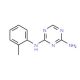 N-o-Tolyl-[1,3,5]triazine-2,4-diamine (CAS 58759-26-5) - chemical structure image