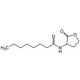 N-Octanyol-DL-homoserine lactone (CAS 106983-30-6) - chemical structure image