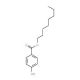 n-Octyl 4-hydroxybenzoate (CAS 1219-38-1) - chemical structure image
